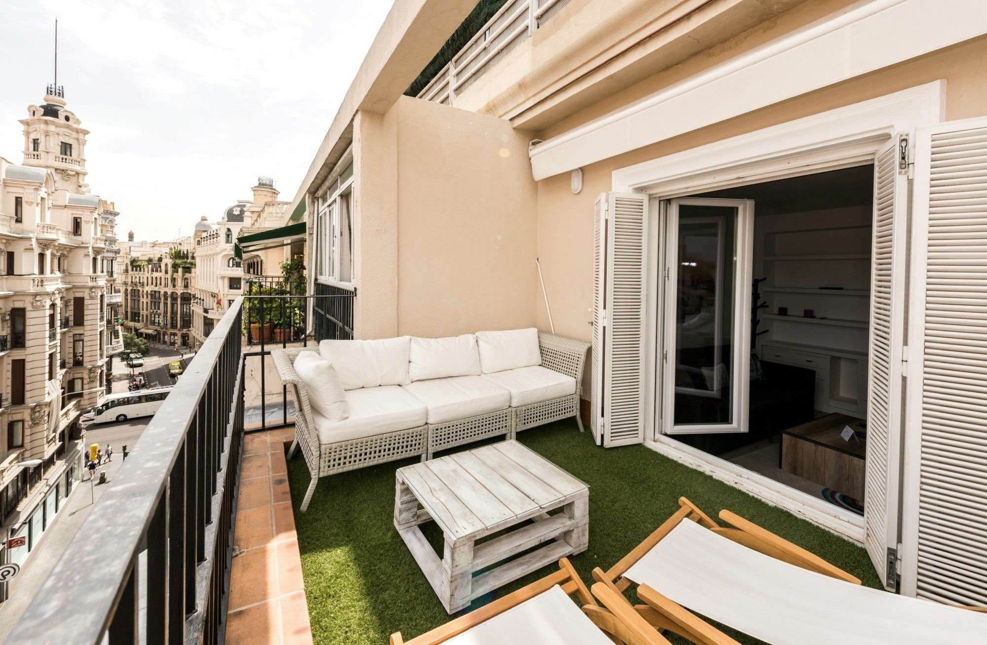 Gran Via Terrace City Center Madrid Eksteriør bilde